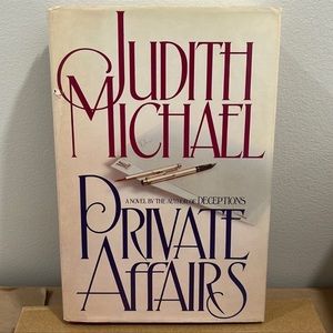 ⭐️3 for $15⭐️ Hardcover | Private Affairs by Judith Michael